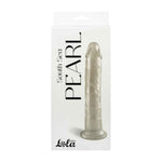Dildo realist cu perle, 20 cm, cu ventuză