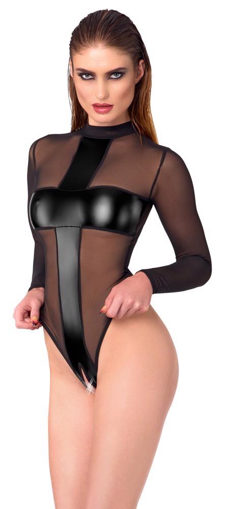 Body erotic transparent Noir Cross M