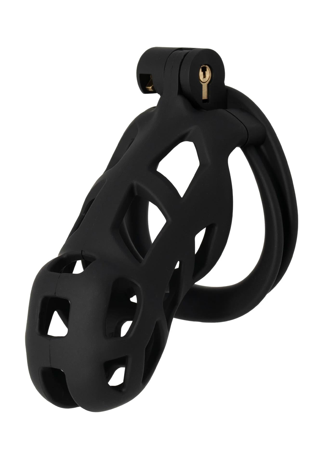 Penis Prison Hidden Desire Cușcă pentru penis Neagră 11 cm