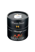 Lumânare de masaj Plaisir Secret cu lemn roșu 80ml