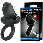 Inel vibrant pentru penis Adrien Pretty Love cu 10 funcții