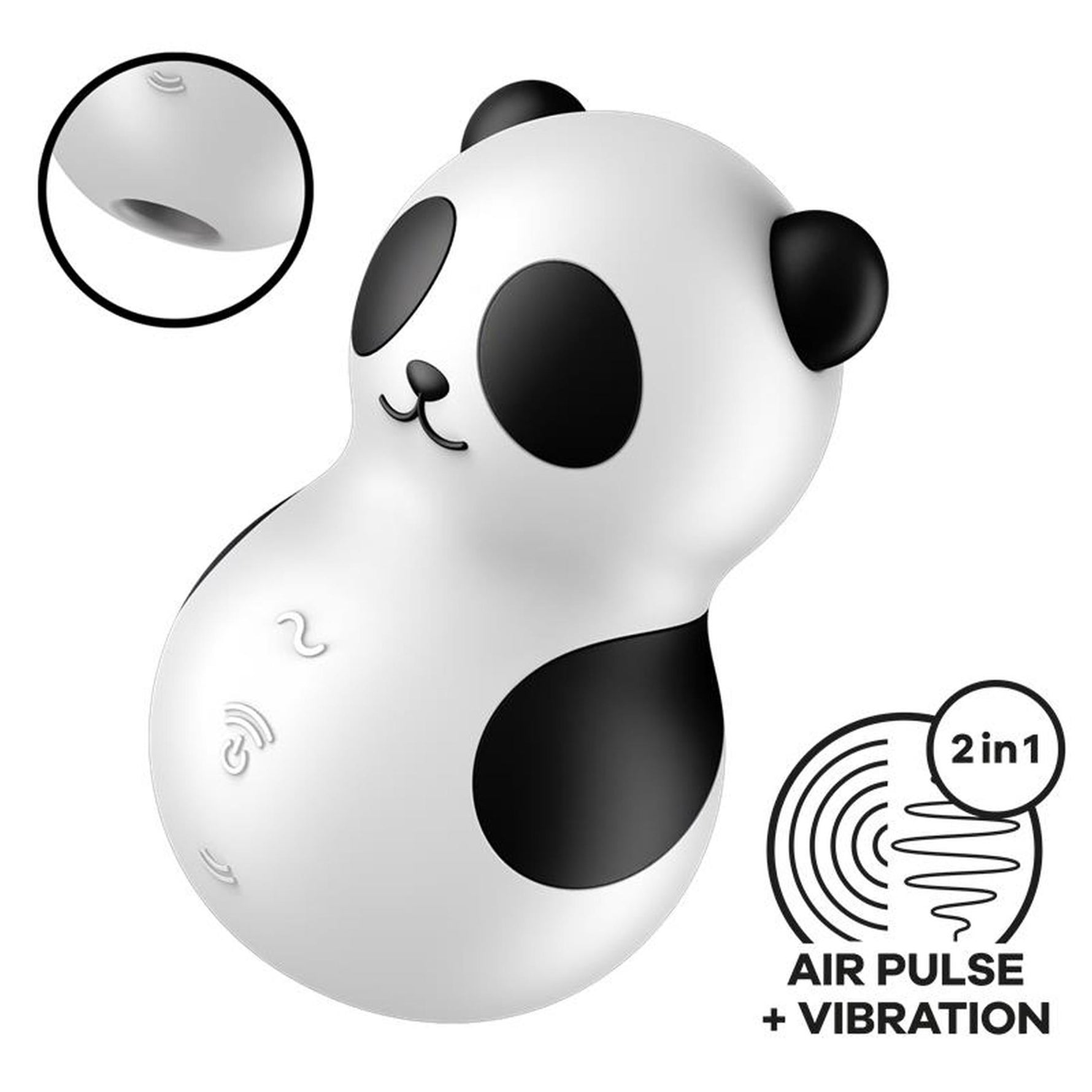 Stimulator clitoridian Satisfyer Pocket Panda Pressure Wave