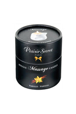 Lumanare de masaj Plaisir Secret Vanilie 80 ml