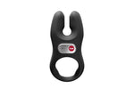Inel vibrant pentru penis Nos XL Fun Factory, silicon negru, USB