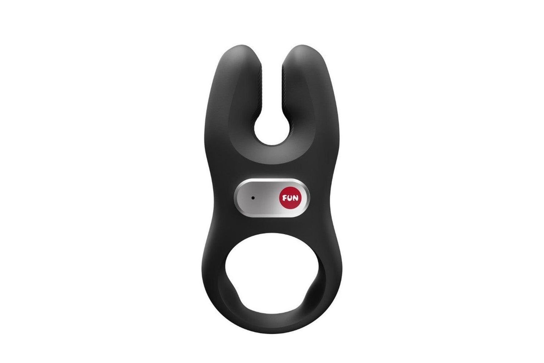 Inel vibrant pentru penis Nos XL Fun Factory, silicon negru, USB