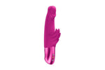Vibrator Wicked Angel Bunny din silicon roz 9,5 cm Fun Factory