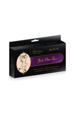 Set de 5 bentițe din satin mov Sweet Caress