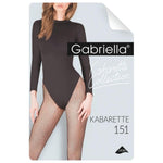 Colanți Gabriella Kabarette 151 negri XL XXL
