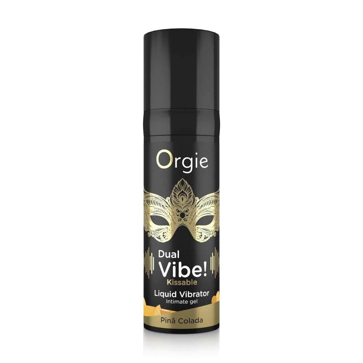 Vibrator lichid pentru sărut Dual Vibe Pina Colada Orgie 15ml