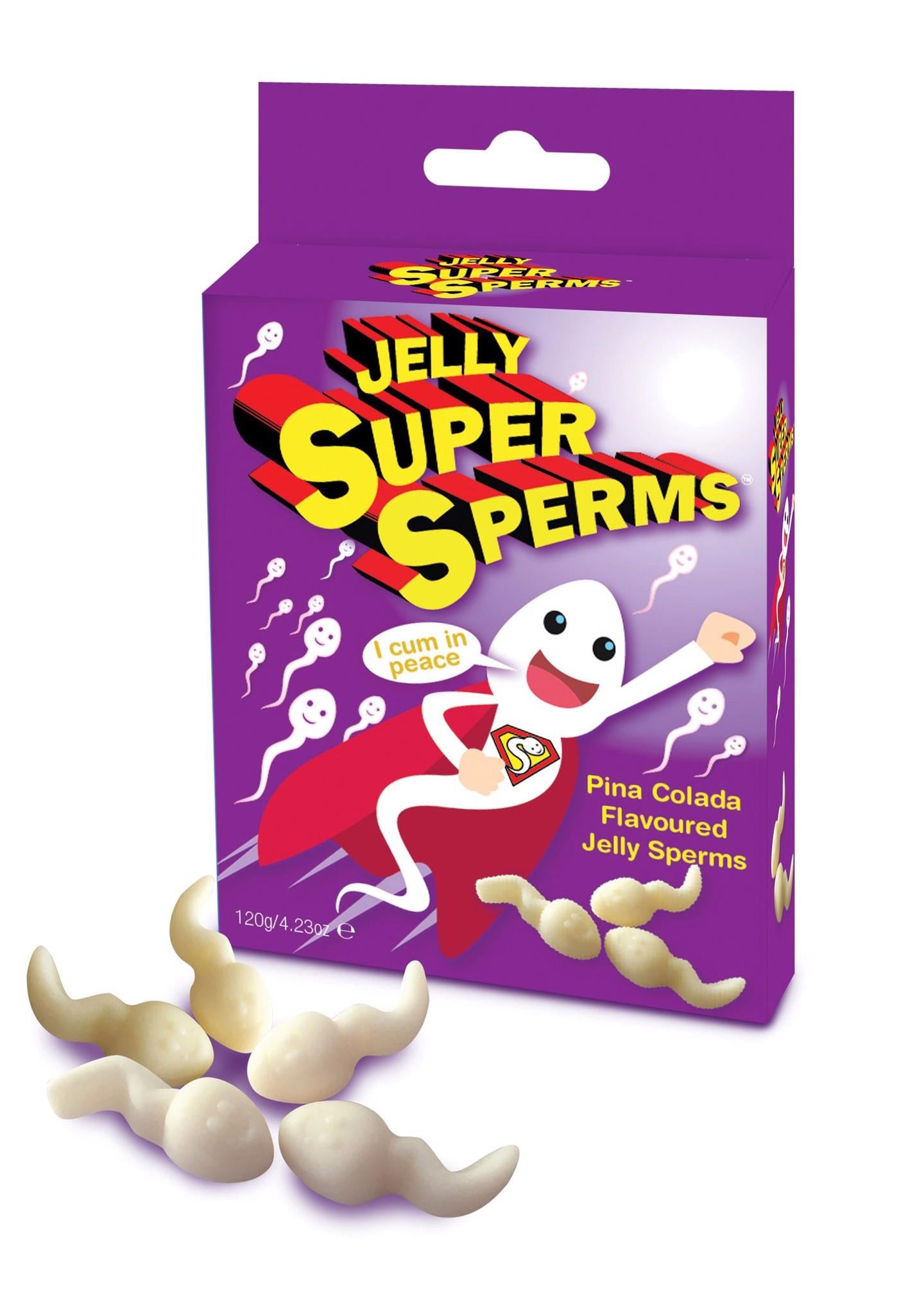 Jeleuri erotice Super Sperms White Pina Colada Spencer & Fleetwood