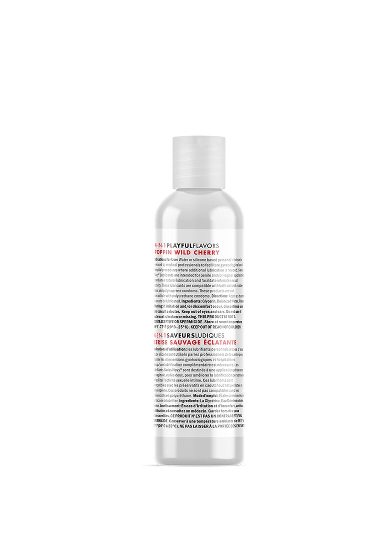 Lubrifiant stimulant 4 în 1 cu aromă de cireșe Swiss Navy 30 ml
