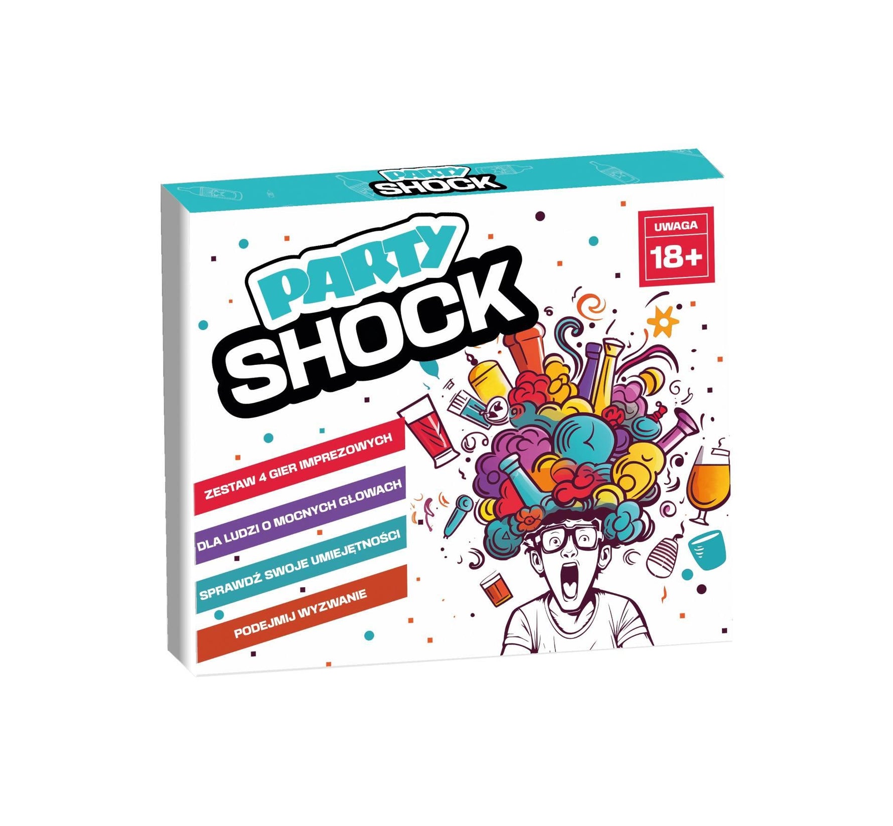 Set de 4 jocuri erotice pentru petrecere Party Shock Grammi