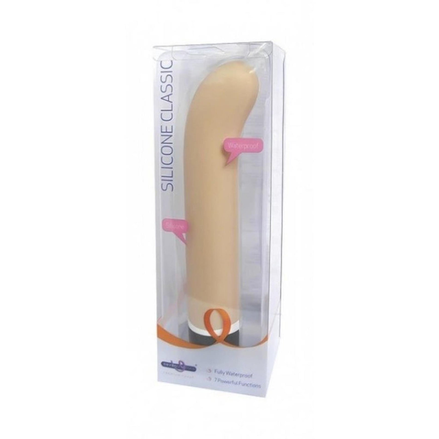 Vibrator clasic din silicon pentru punctul G Seven Creations