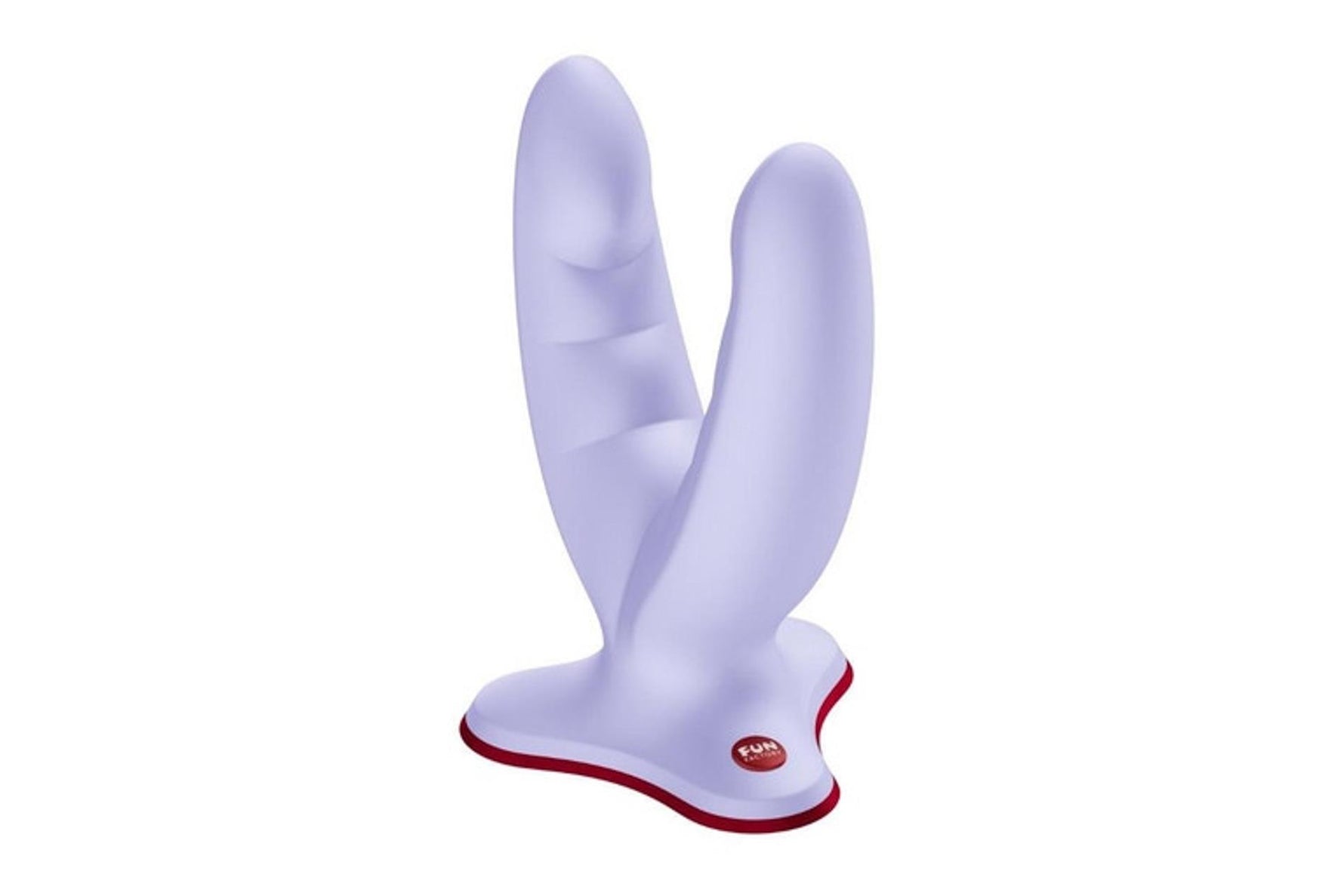 Dildo cu Ventuză Dublă Ryde Fun Factory Lavandă