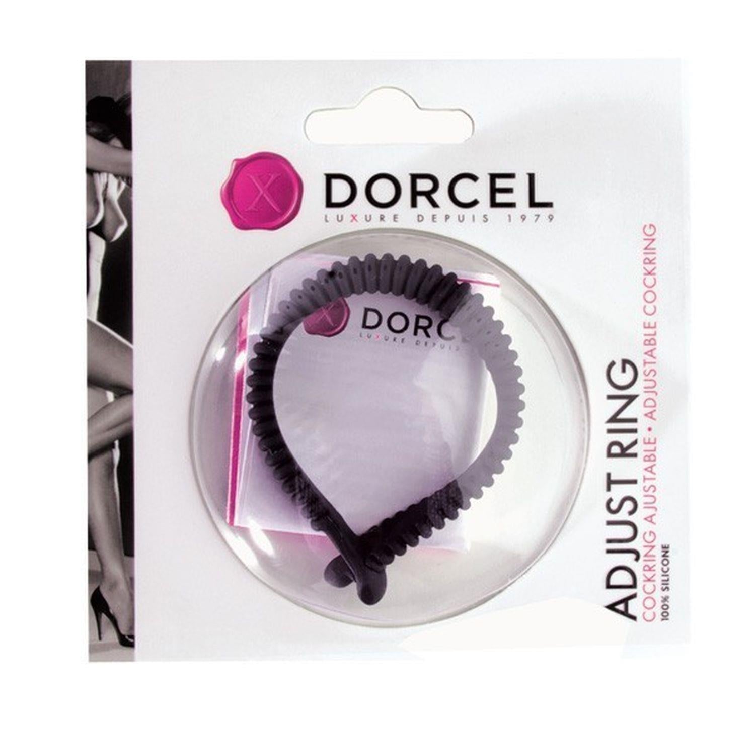 Inel de penis reglabil din silicon Dorcel