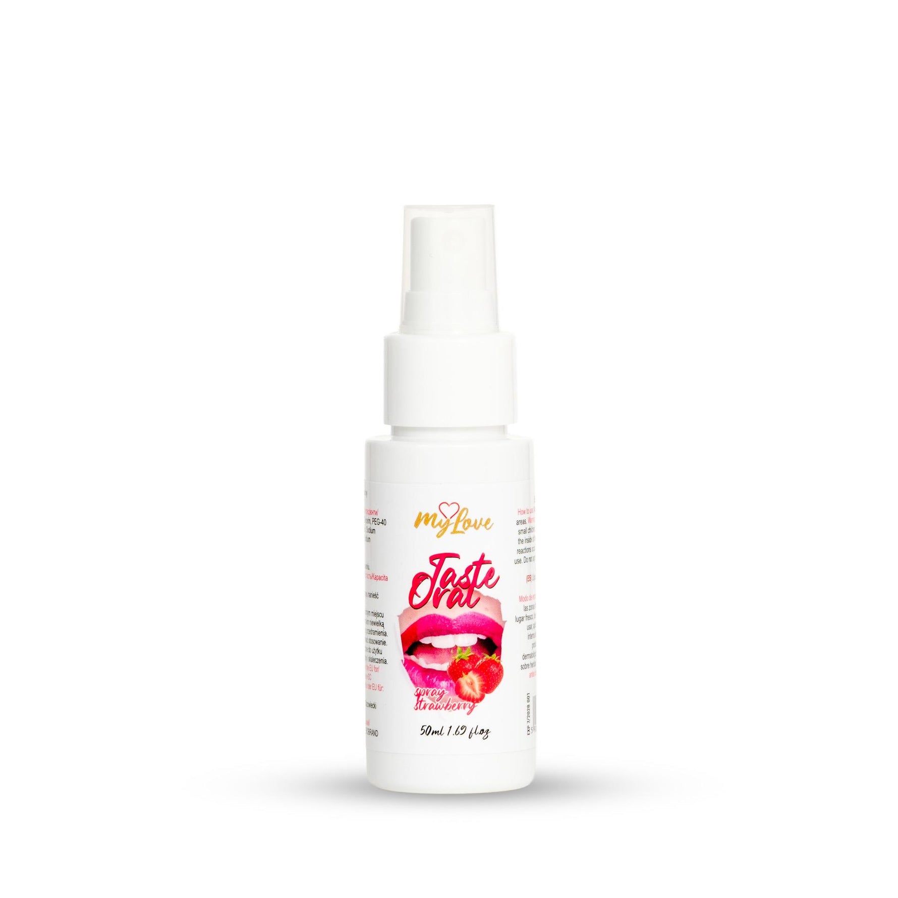 Spray oral cu aromă de căpșuni MyLove 50 ml