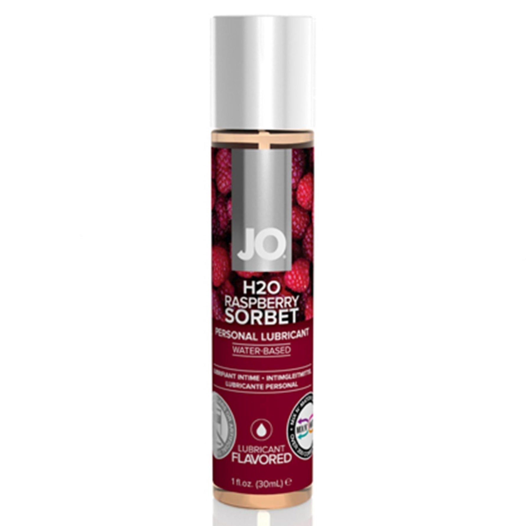 Lubrifiant cu aromă de zmeură JO H2O 30 ml