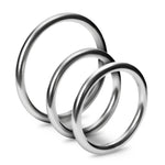 Set de 3 inele metalice Crushious Metaleros 3,85 cm