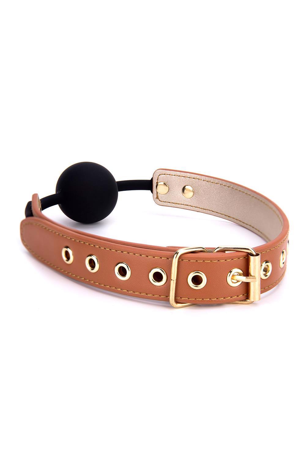 Blaze Elite Bucla de cauciuc din silicon Cognac 4,7 cm