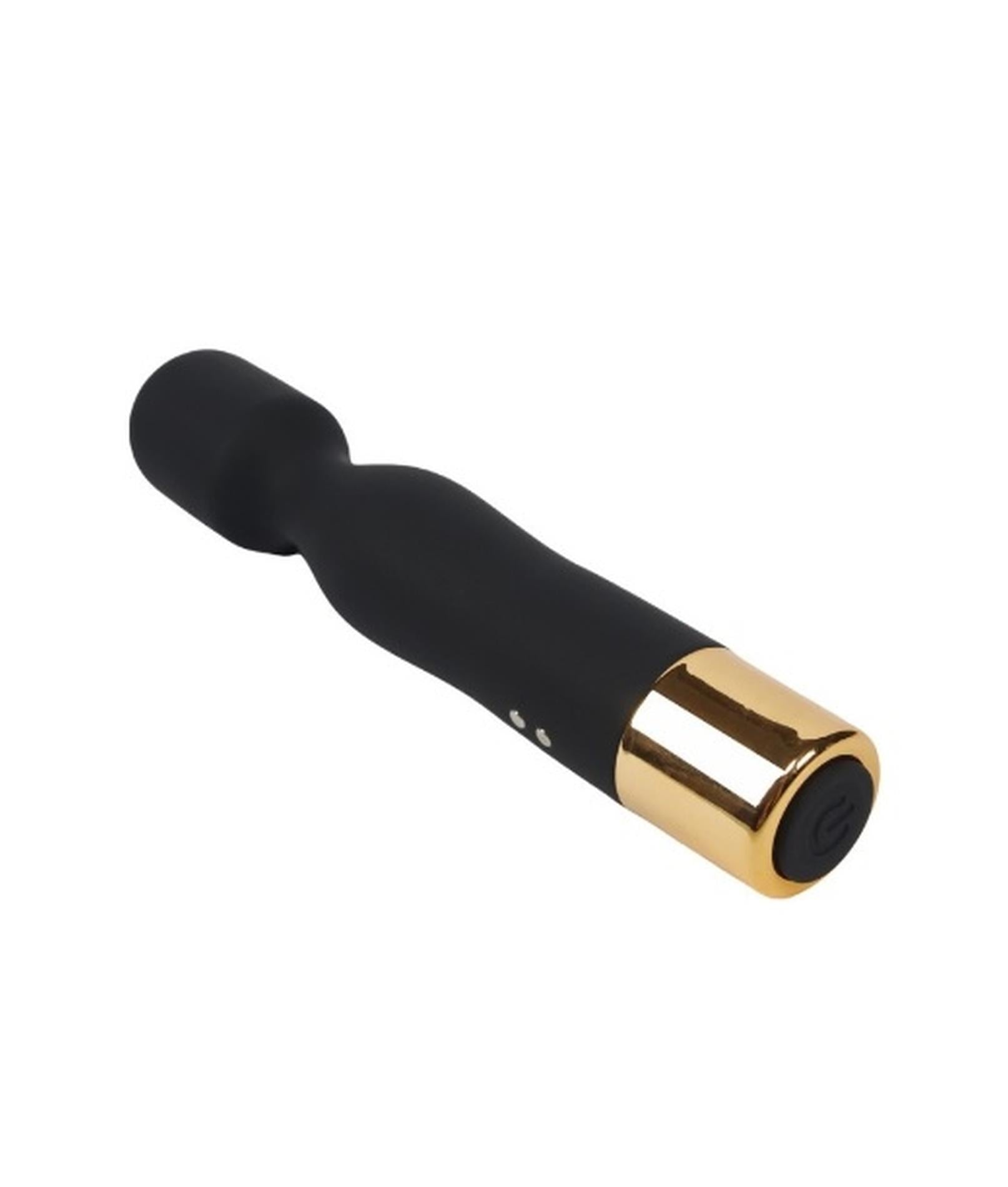 Aparat de masaj vibrant din silicon Lyla seria B, negru, USB, 7 moduri