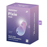 Stimulator clitoridian fără atingere Satisfyer Pixie Dust, violet