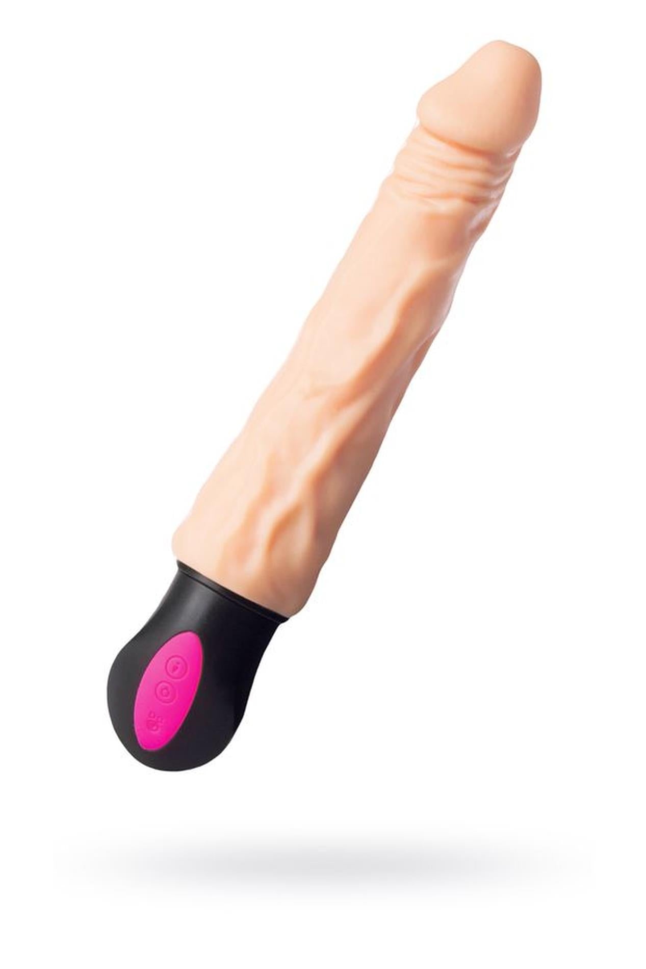 Vibrator încălzitor flexibil A-Toys Benedick din TPE 19 cm