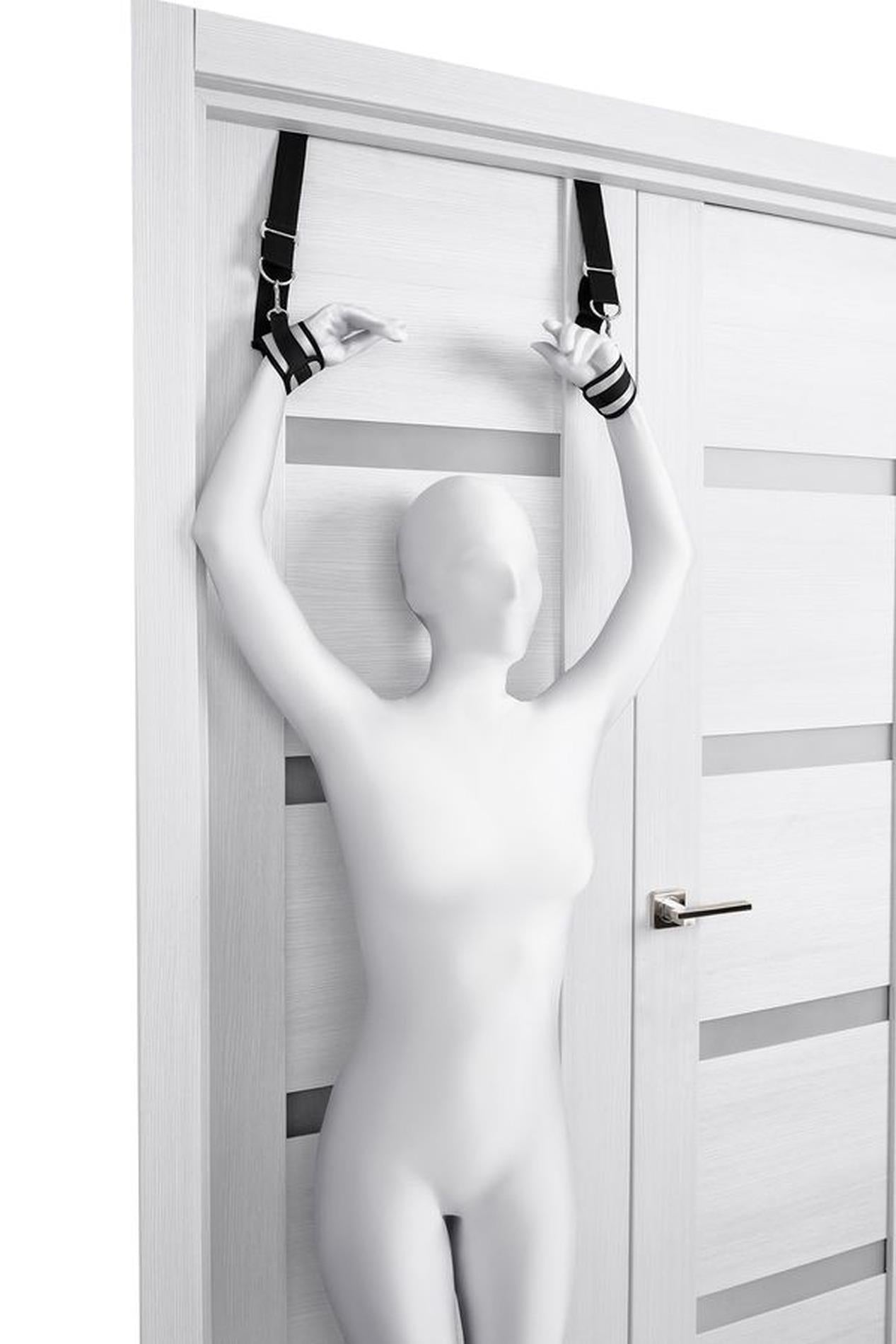 Cătușe de ușă Anonymo argintii 23 cm
