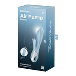 Vibrator gonflabil USB din silicon Satisfyer Air Pump Bunny 1