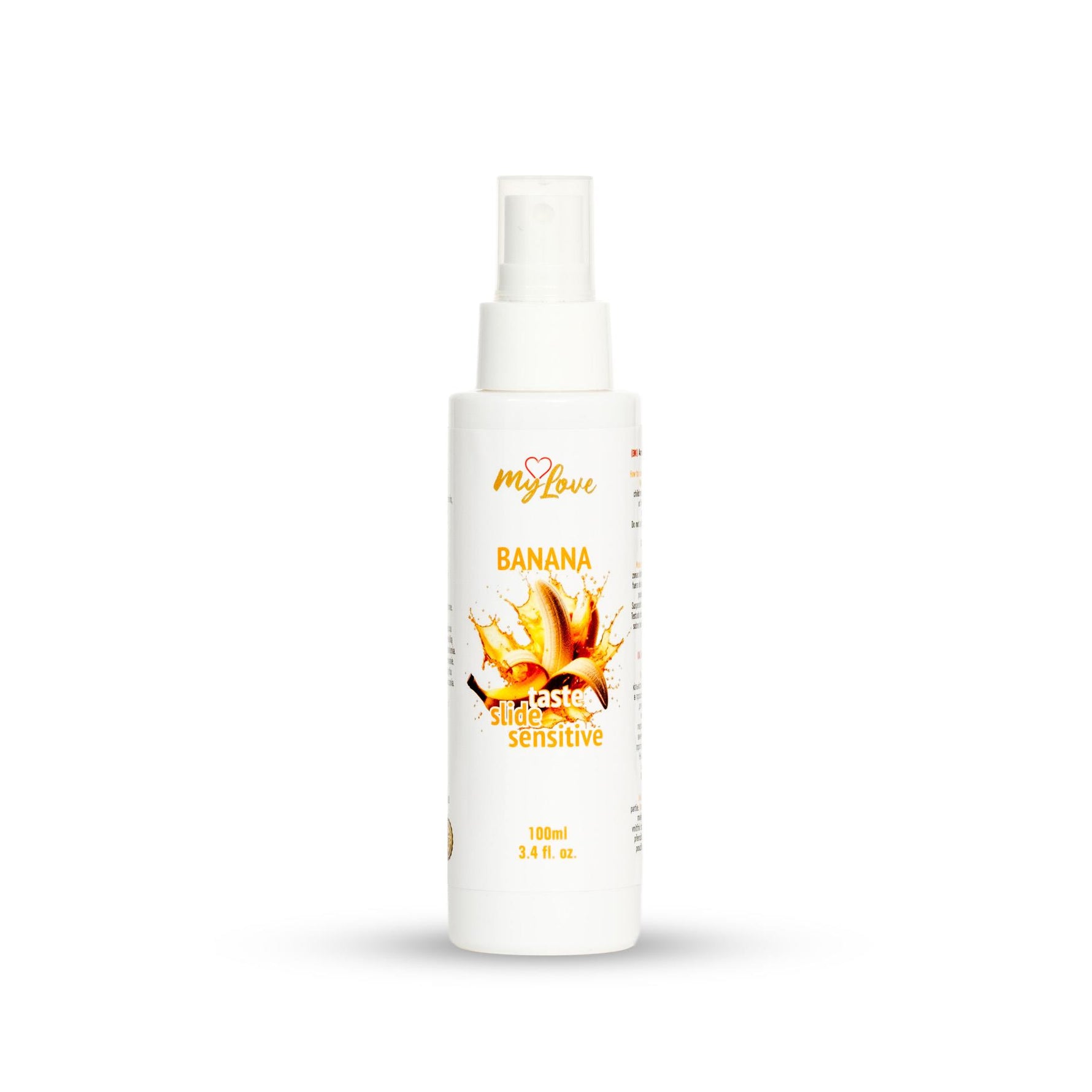Gel intim MyLove Taste Slide Sensitive cu aromă de banană 100 ml