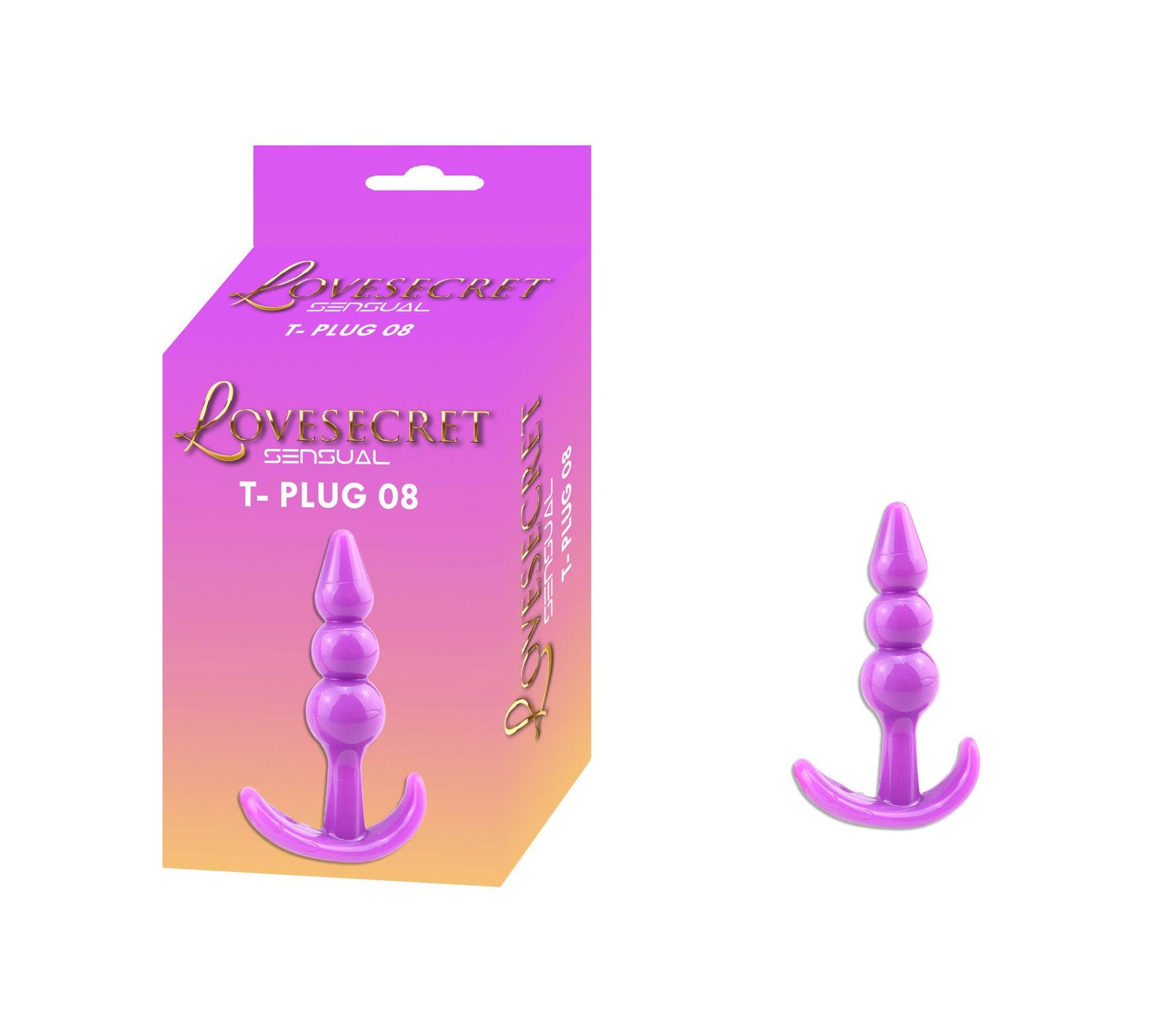 Plug T senzual Lovesecret 08 Violet 9,3 cm