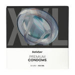 Prezervative Satisfyer XXL transparente lubrifiate 100 buc