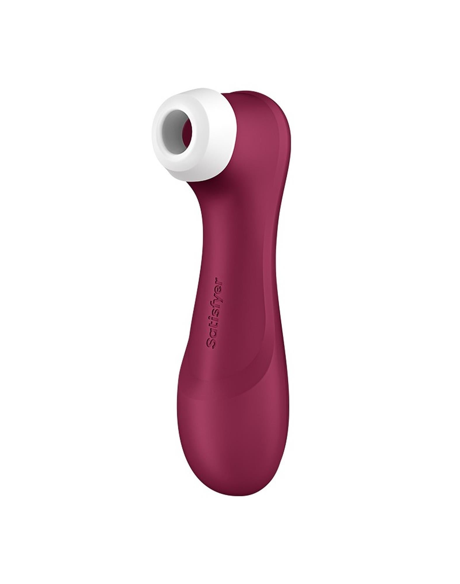Pro 2 Generația 3 cu tehnologie Liquid Air, vibrații și Bluetooth/aplicație, roșu vin
