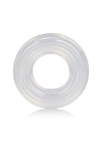 Inel pentru penis din silicon Calexotics, mare, transparent