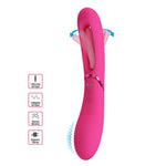 Vibrator Romance Lexie pentru punct G, 7 vibrații, 4 funcții de balansare, USB
