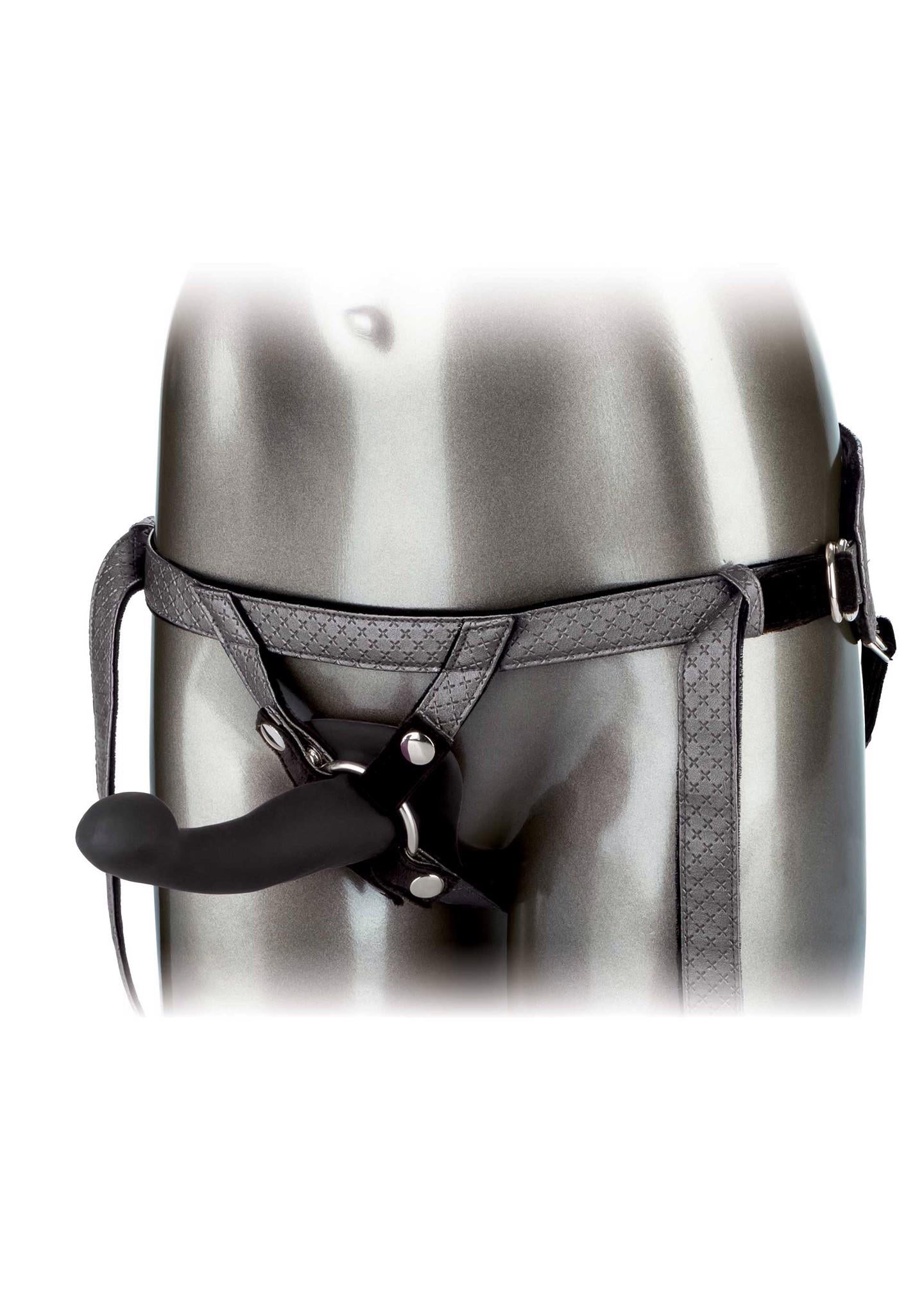 Curea vibratoare Royal Calexotics gri cu 7 funcții