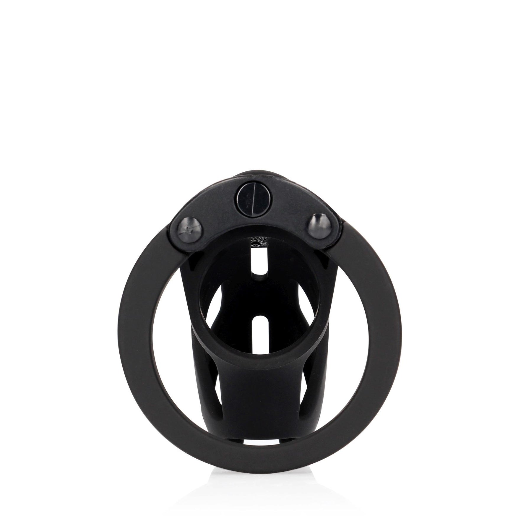 Centură de castitate ManCage Model 24 Neagră 9 cm