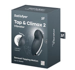 Stimulator clitoridian USB Satisfyer Tap Climax 2 gri