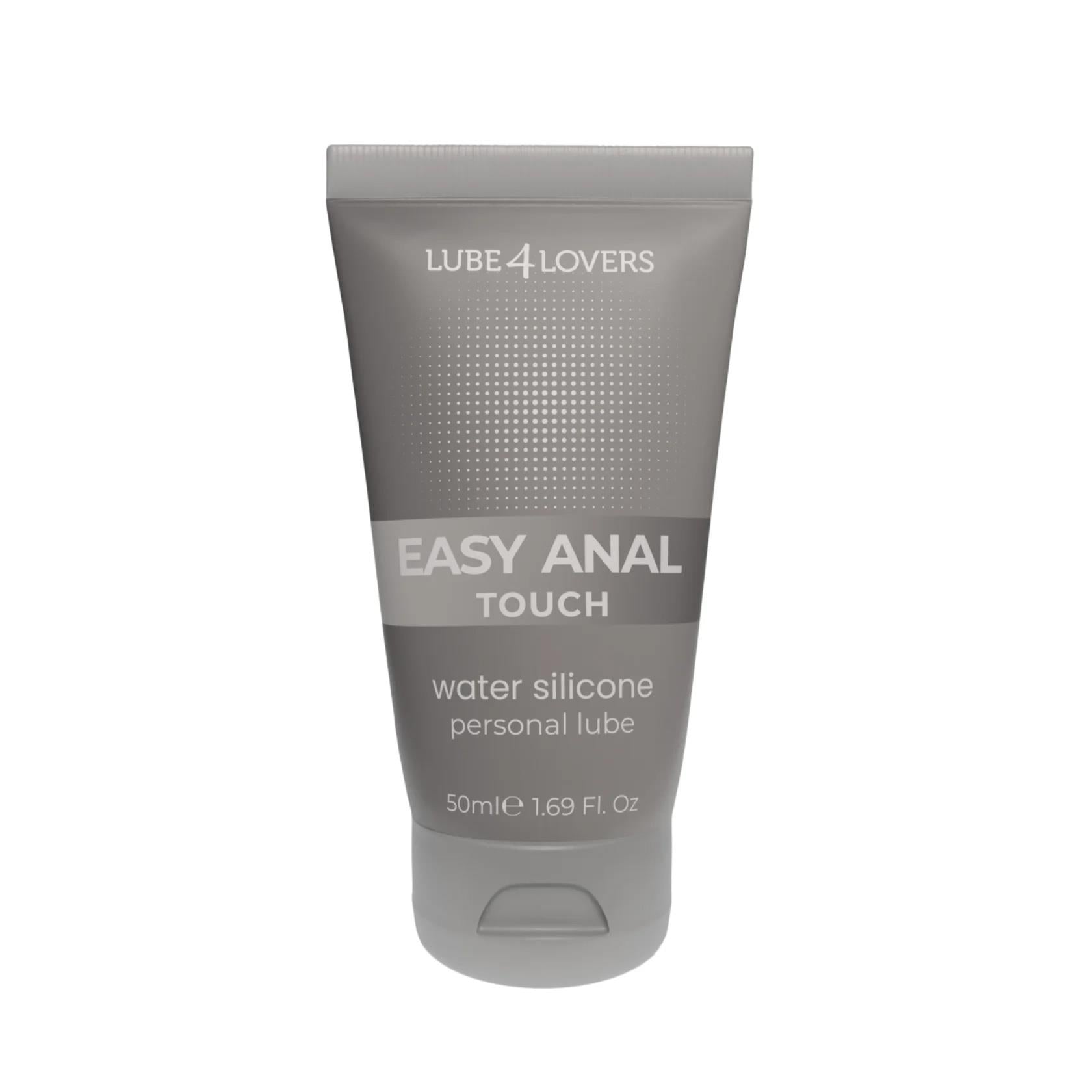 Lubrifiant anal Easy Anal Touch Lube4lovers 50 ml pe bază de silicon pe bază de apă