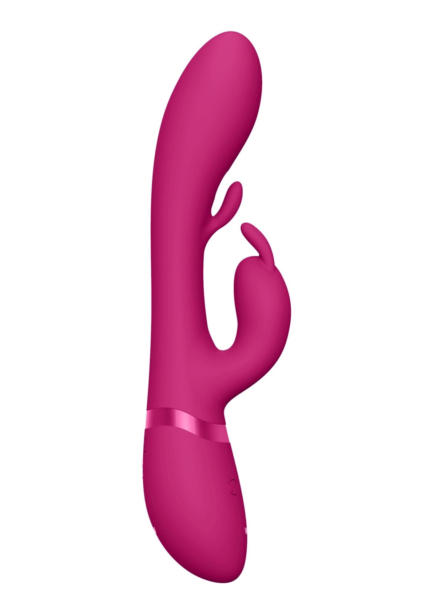 Vibrator Vive Tama Bunny roz USB 27,6 cm