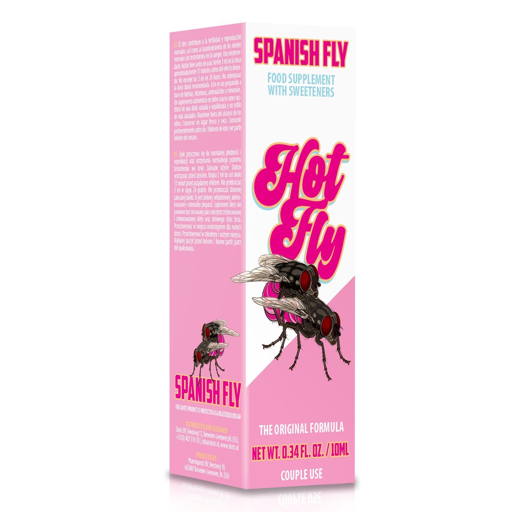 Afrodisiace pentru musca spaniolă, pentru ambele tipuri de insecte, 10 ml