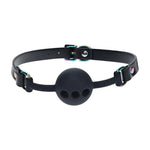 Venice Collection Ouch - Blindaj cu bilă din silicon, negru