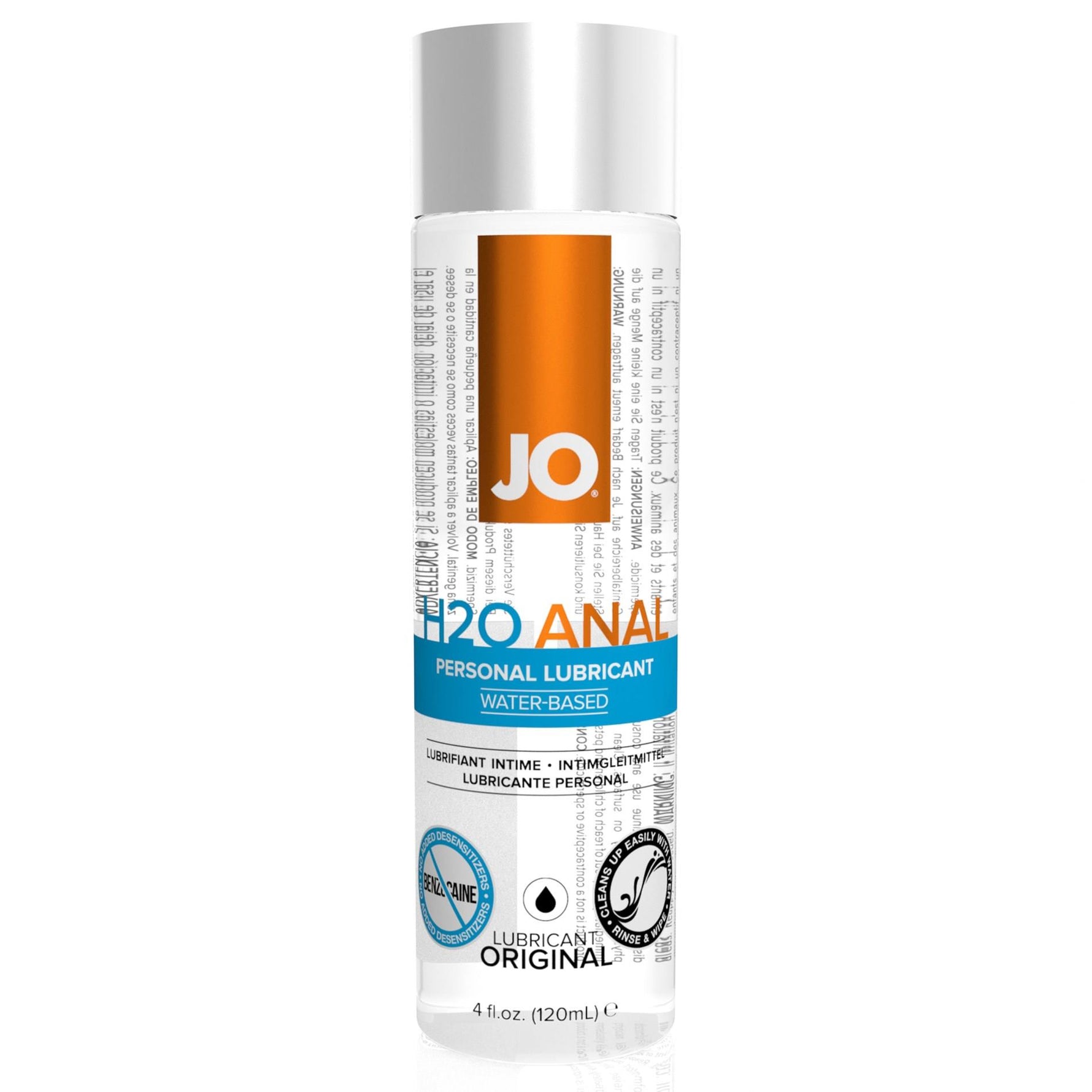 Lubrifiant anal pe bază de apă JO H2O 120 ml