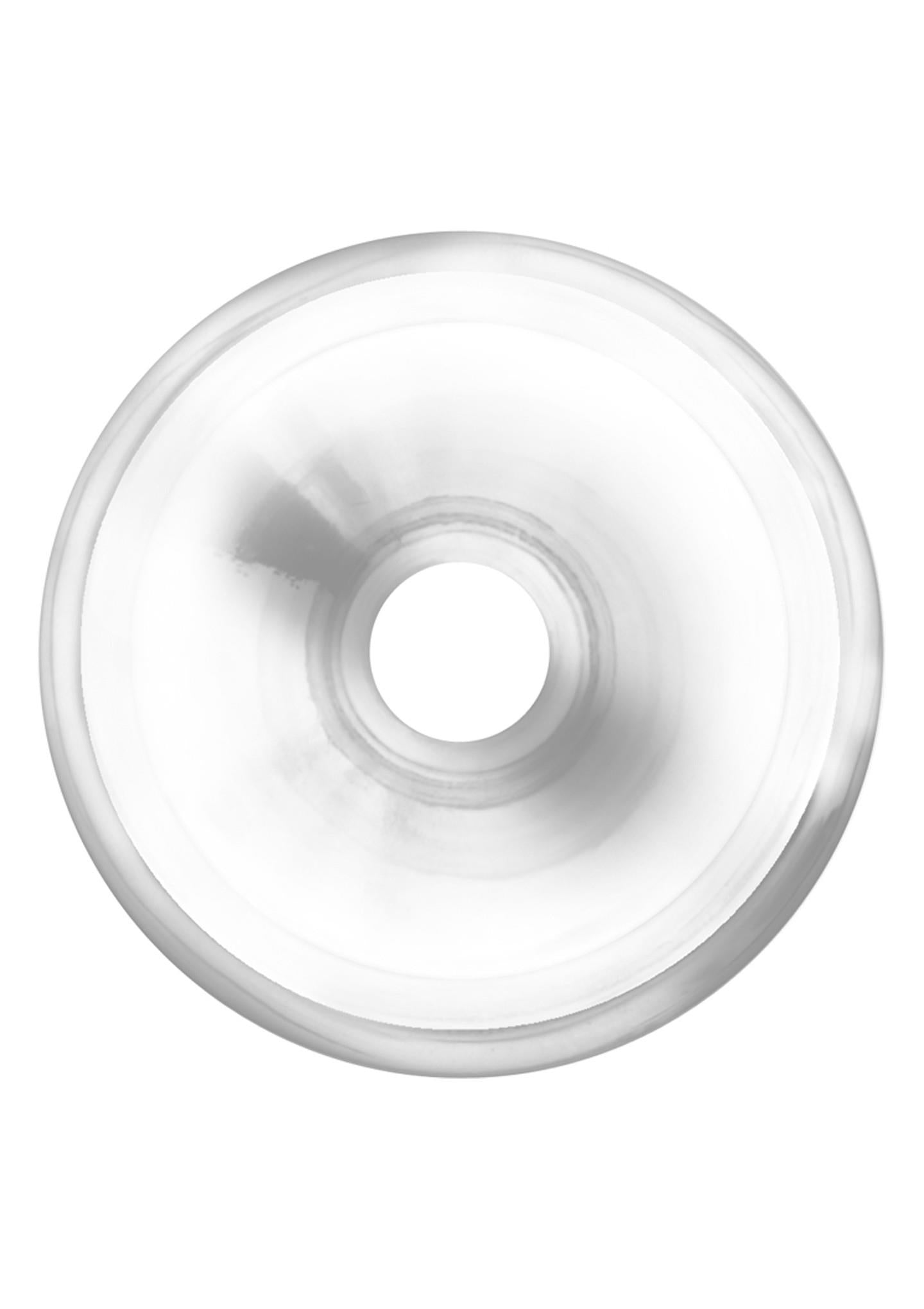 Garnitură universală pentru pompă NS Novelties, TPE transparent, 7,6 cm