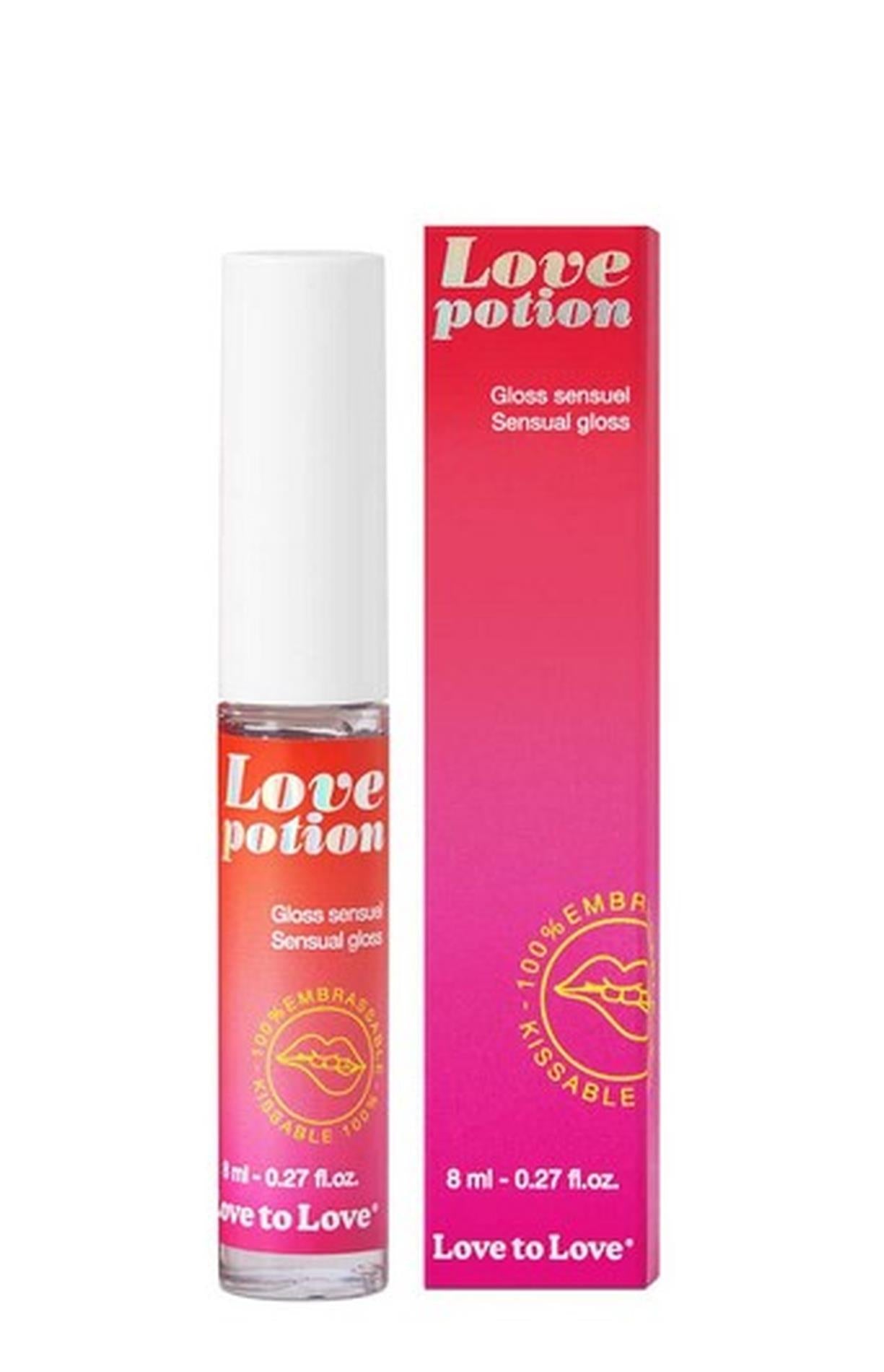 Luciu de buze Love to Love cu efect cald și rece 8 ml
