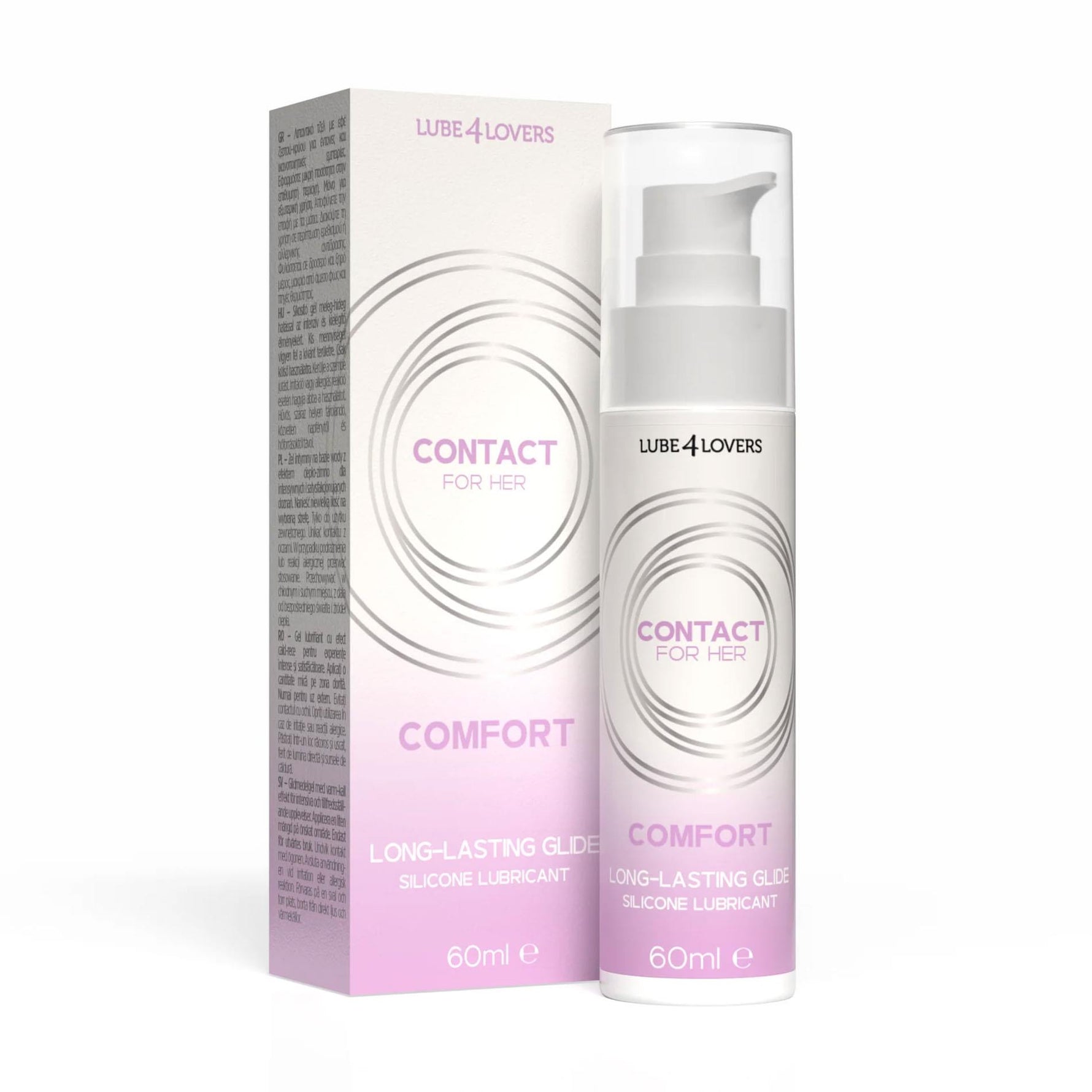 Lubrifiant anal Lube4lovers Silicon Comfort 60 ml