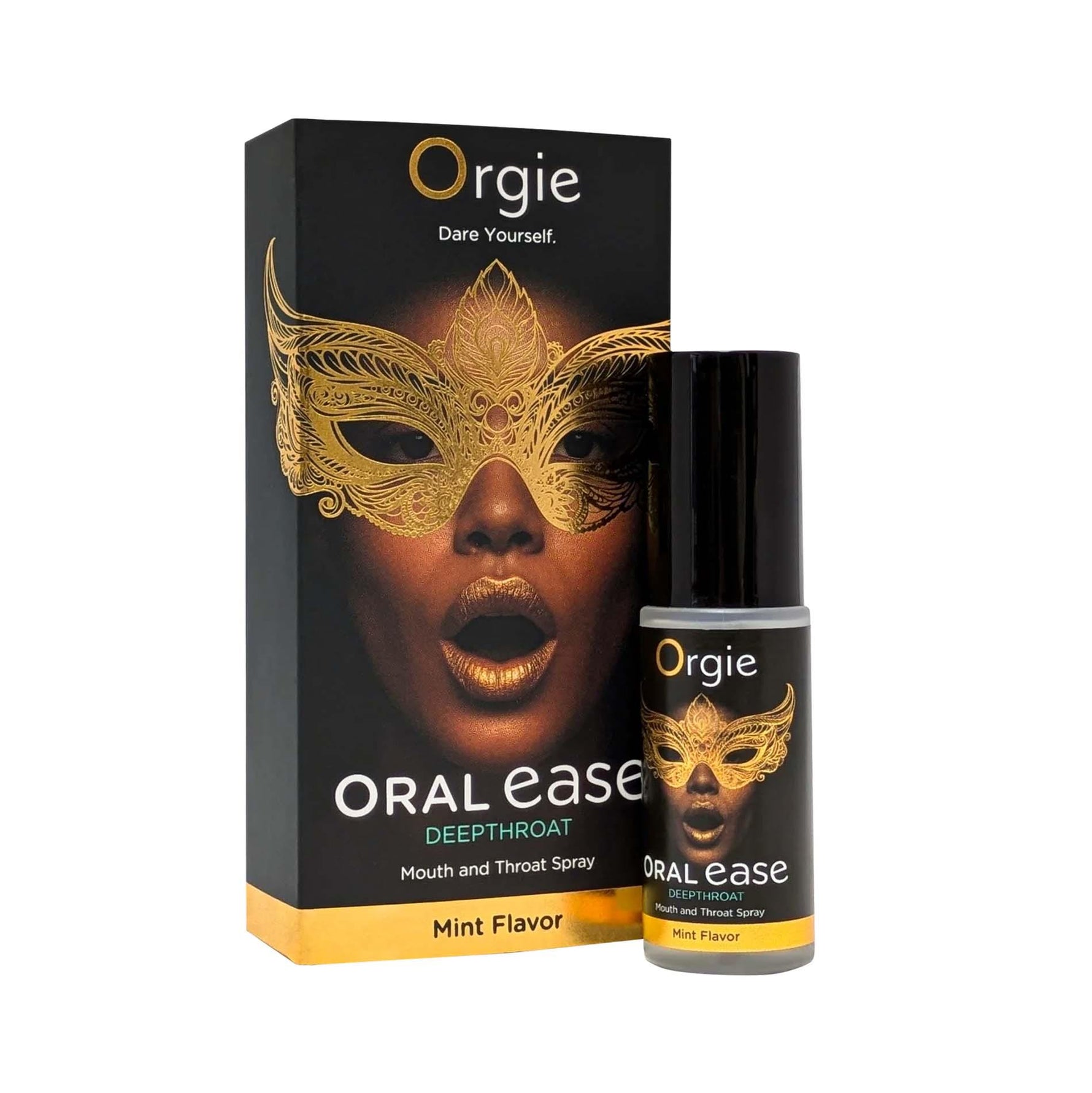 Spray Orgie Oral Ease Deepthroat cu mentă