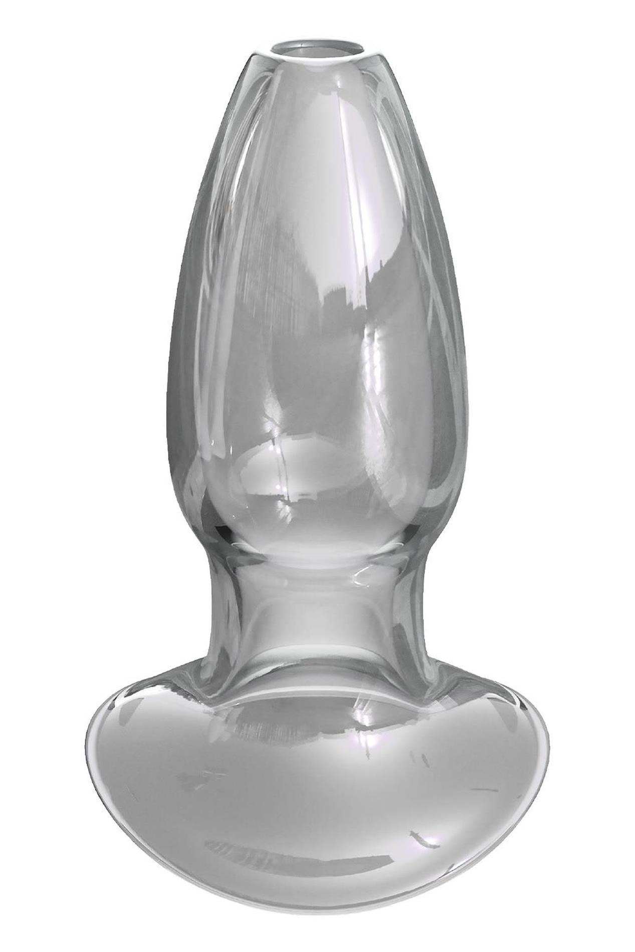 Dop anal din sticlă Anal Fantasy Elite, mare, transparent