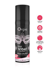 Gel intim vibrant comestibil Orgie Strawberry Gin Tonic
