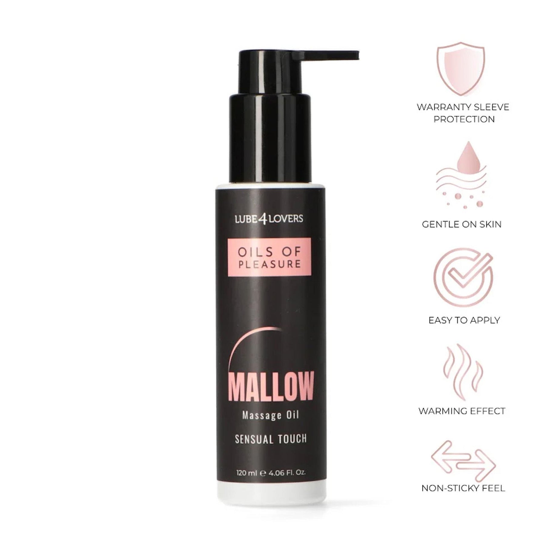 Ulei de masaj cu nalbă mare Lube4lovers 120 ml