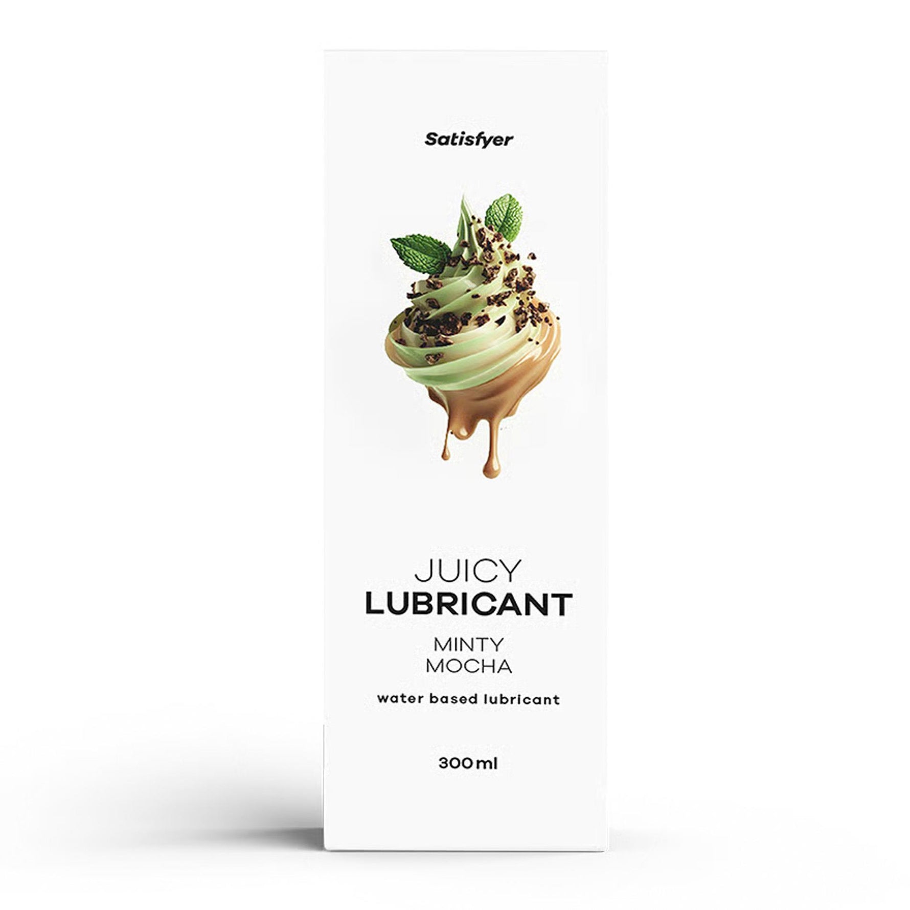 Lubrifiant pe bază de apă Satisfyer cu aromă de mentă și moca 300 ml